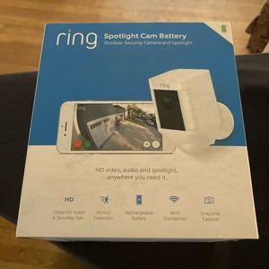 Outdoor Ring spotlight camera